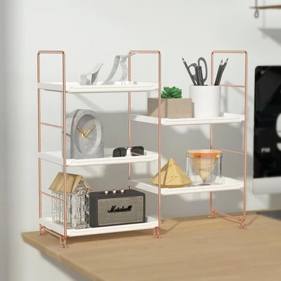 Bathroom countertop Organizer, 3-Tier Vanity Counter Skincare Organizer, Kitc... - Image 1 of 4