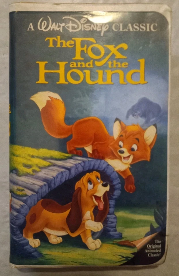 📼 The Fox and the Hound VHS 1994 Rare Black Diamond Disney Classic Collectible✨ - Image 1 of 4