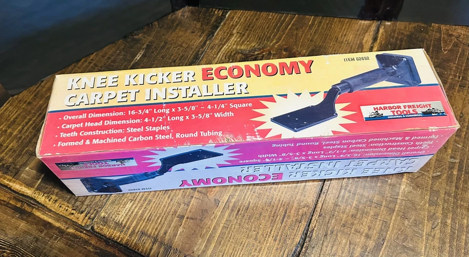 Central Forge Knee Kicker Carpet Installer 02629 Hand Tool Equipment L6