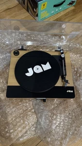 JAM Bluetooth Sound stream + Wood Portable Wireless Turntable Boxed + Parts only - Picture 1 of 1