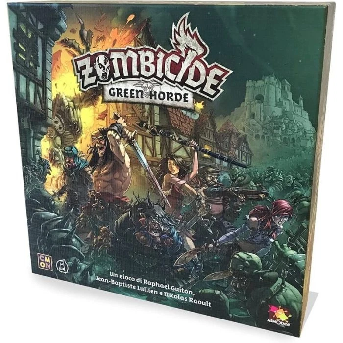 Asmodee- Zombicide Green Horde (gioco da Tavolo)