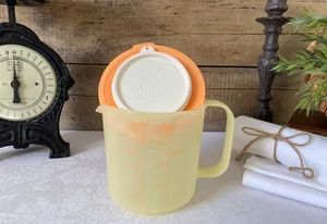 925⚜️ Ancien Pichet Tupperware Mesureur / Doseur Gradué 1 Kg Vintage - Picture 1 of 12