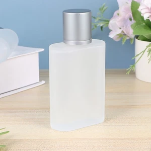 2 botellas de spray de 100 ml botellas de perfume de vidrio portátiles pulidor opaco recargables - Imagen 1 de 12
