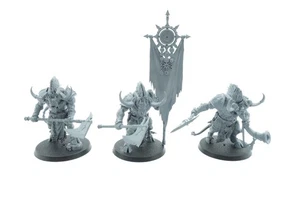 Ogroid Theridons [x3] Slaves to Darkness [Warhammer Age of Sigmar] Assembled - Picture 1 of 2