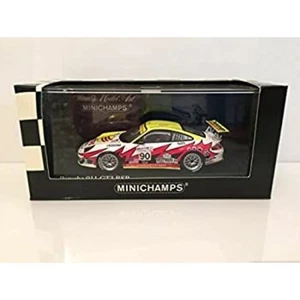 Minichamps Dp 1/43 Porsche 911 Gt3-Rsr Le Mans 2005 Gt2 2Nd Place model car JP - Picture 1 of 1