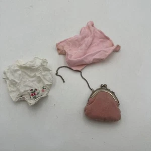 Pleasant Company American Girl Samantha Flower Hankie Coin Purse Penny  - Picture 1 of 11