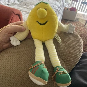 Lemon Joy's Sud-Z-Lemon Plush Advertising Toy Russ Berrie 13 Inches Lemonman EUC - Picture 1 of 6