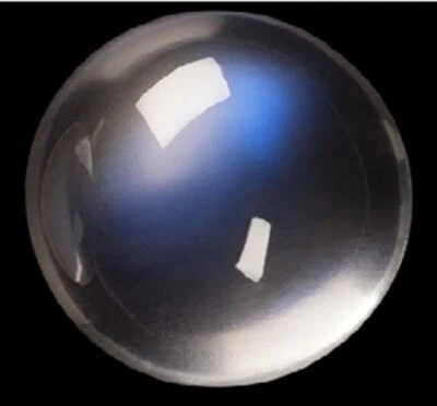 Natural Extra Fine Rainbow Moonstone - Round Cabochon - Sri Lanka - AAA+ Grade - Image 1 of 2
