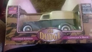 1936 dodge panel truck l.e. collectors coin bank boxed by Liberty - Picture 1 of 5