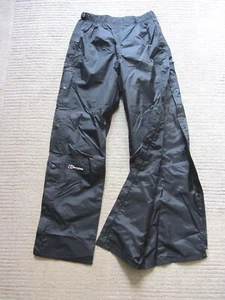 BERGHAUS AQ2 Waterproof Over Trousers Size UK 12 =W26+ IL30 berghas berghus - Picture 1 of 8