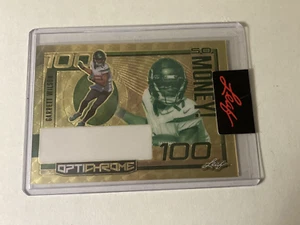 Garrett Wilson 2023 Hoja Ecléctica DORADO Ópticromo 100 So Money - Imagen 1 de 2