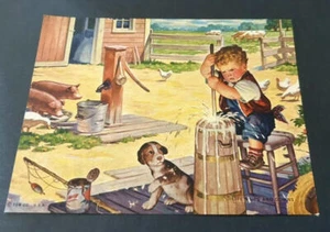 Vintage Print "Life's Ups and Downs" TDM Co. Raymond James Stuart - Picture 1 of 3