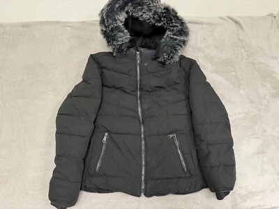 Chaqueta acolchada de doble forro negra con cremallera completa Snobbish Girls talla XL Foto 1 de 4