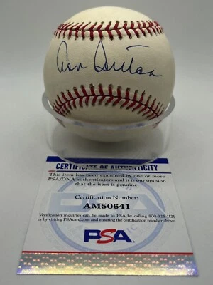 Don Sutton Dodgers Brewers Angels Signed Autograph OMLB Baseball PSA DNA *41 - Image 1 of 2