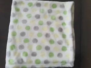 Baby Essentials Blanket Throw Green Blue Pink White 30" x 30" RN#93551 Nwot - Picture 1 of 4