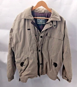 Field and Stream Coat Men's Size: XL Beige Winter Lined Vintage - Picture 1 of 6