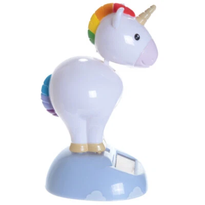 Wackelfigur Einhorn Einhörner Wackeldackel Solarfigur Solarfigur Solar Pal  - Bild 1 von 4