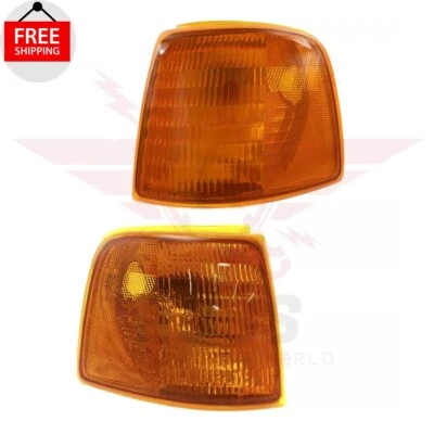 New Front Corner Parking Light Lamp Left & Right pair Fits 1993-1997 Ford Ranger - Image 1 of 4