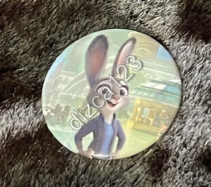 Disney Button D23 Expo 2024 Disney Animation Zootopia 2 Judy Hopps 1 inch Button - Picture 1 of 2