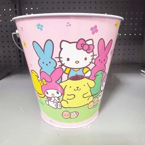 Peeps X Hello Kitty & Friends 2025 Large Easter Tin Pail with Handle 7”H (NEW) - Picture 1 of 2