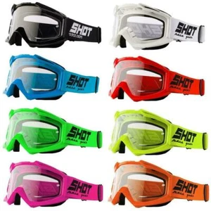 SHOT MOTOCROSS GOGGLES ASSAULT MX SHOT RACE GEAR ENDURO ANTI FOG ANTI SCRATCH - Picture 1 of 17
