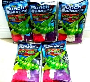 5 Zuru Bunch O Balloons Fill & Tie 100 water balloons in 60 sec Connect Fill - Imagen 1 de 1