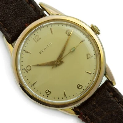 RELOJ ZENITH VINTAGE CHAPADO EN ORO 80 MICRAS Foto 1 de 4