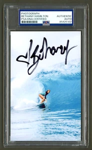 Bethany Hamilton signiertes Foto (PSA) Soul Surfer Pro Surfen Auto - Bild 1 von 2