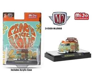 M2 Machines Volkswagen Delivery Van Peace & Love Weathered Kool Kombi 1/64 - Picture 1 of 1