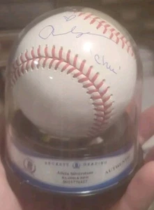 Alicia Silverstone Signed OMLB Baseball CLUELESS Cher Beckett Encapsulated - Picture 1 of 5
