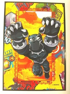 Black Panther Marvel Superhero Adventures Sticker Decal Vending Nuevo - Imagen 1 de 2