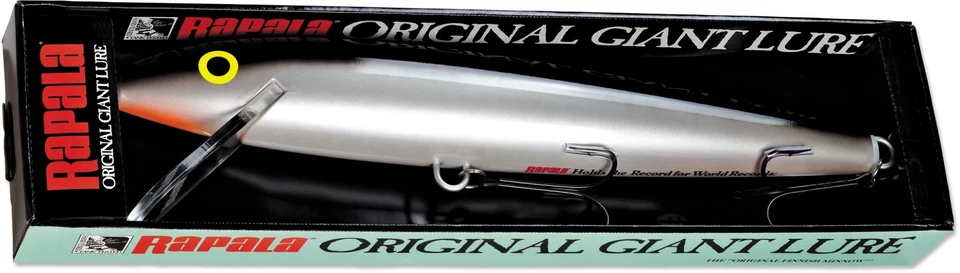 Rapala Giant Lure Silver Black Rgl-sb 29 Inch