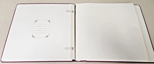 Creative Memories Mauve 12x12 Album Original Style W 15 White Pages - Picture 1 of 4