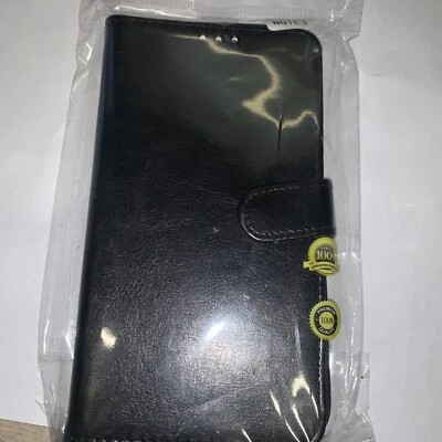 UK Leather wallet Magnetic Flip with card holder for Samsung NOTE 3 - Image 1 of 2