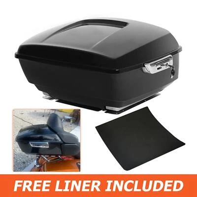 13.7" King Pack Trunk For Harley Davidson Touring Street Glide Road King 14-25 - Image 1 of 4