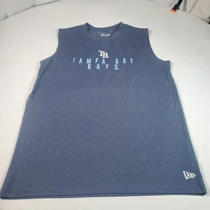 Tampa Bay Rays Muscle Tee New Era Size Medium - Picture 1 of 9
