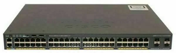 Cisco Catalyst 2960-X 48 GigE PoE 370W Ethernet Switch (WS-C2960X-48LPS-L)