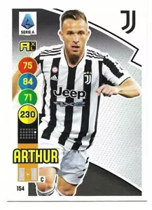 PANINI ADRENALYN XL CALCIATORI 2021-2022 CARD N. 154 ARTHUR (JUVENTUS) - Picture 1 of 2