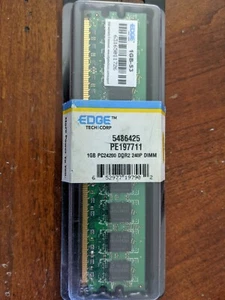 EDGE Memory PC2-4200 1 GB DIMM 533 MHz DDR2 SDRAM Memory (PE197711) - Picture 1 of 1
