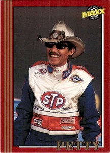Juego de tarjetas de carrera rojas Maxx NASCAR 1992 Break Richard Petty #43 - Imagen 1 de 2