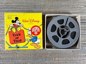 Walt Disney Trick or Treat Super 8 Film 1408 Witch Donald Duck Huey dewey Louie - Picture 1 of 4