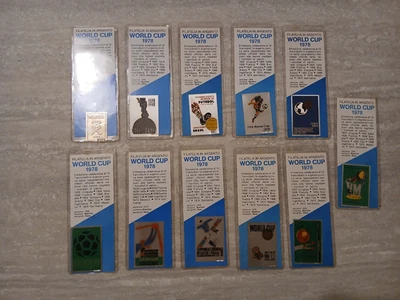 Lotto francobolli in argento World Cup 1978 - Immagine 1 di 4