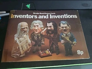 BROOKE BOND INVENTORS & INVENTIONS EMPTY ALBUM with ORDER FORM & CARD SET 1975 - Picture 1 of 8