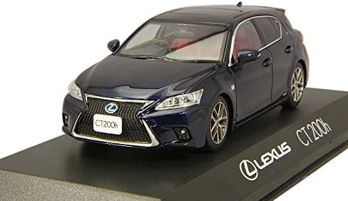 Kyosho Original 1/43 Lexus CT 200h F Sport Car Model Japan Black/Deep Blue - Image 1 of 1