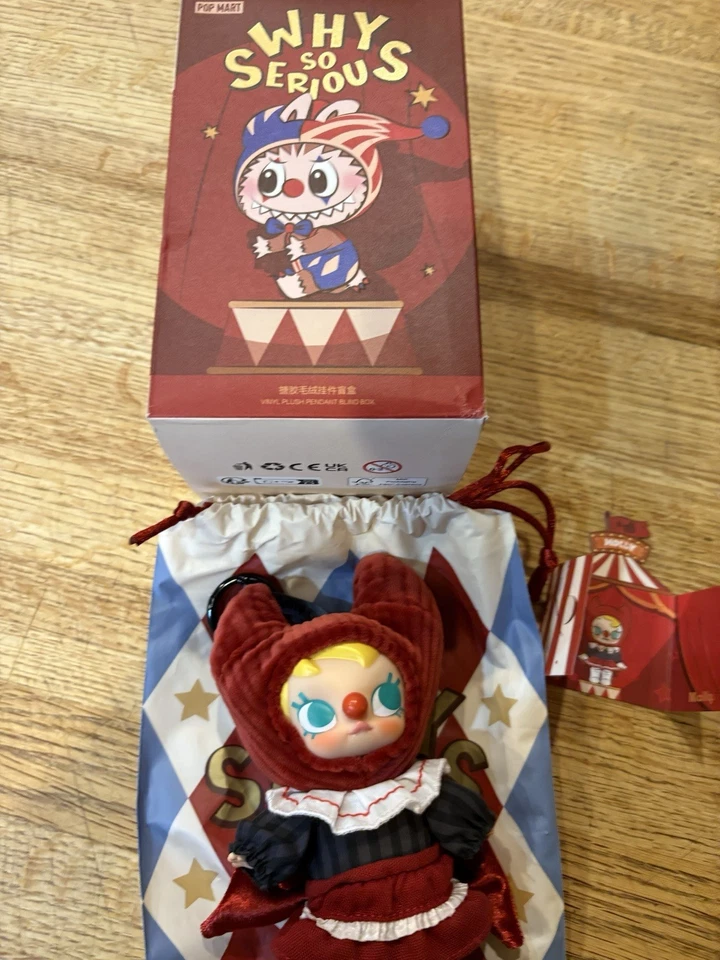 Serie Pop Mart 100% Auténtica POR QUÉ TAN SERIA Confirmada -BAILARINA CARMESÍ- Foto 1 de 3