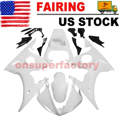 Unpainted Fairing Kit ABS Plastic For Yamaha YZF R6 2003-2004 / R6S 2006-2009 - Image 1 of 4
