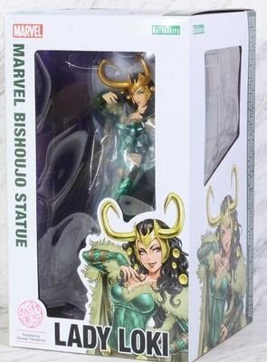 Marvel Bishoujo Lady Loki Laufyson Estatua Kotobukiya Figura EE. UU. Impuestos incluidos Foto 1 de 4