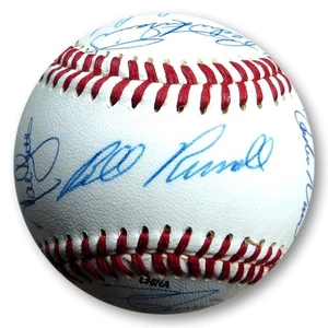 1997 Dodgers Team Signed Autographed Baseball Piazza Nomo 19 Autos JSA YY95258 - Picture 1 of 7