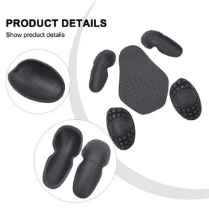 Motorcycle Parts Protector 5Pcs Accessories Back Protector EVA Material - Picture 1 of 24