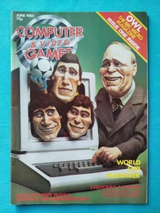 Computer & Video Games No. 8 June 1982 Vintage Computer Magazine - Picture 1 of 3